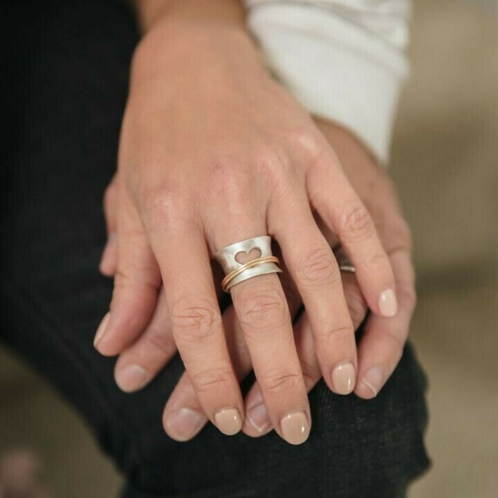 Retro Love Wrapping Ring