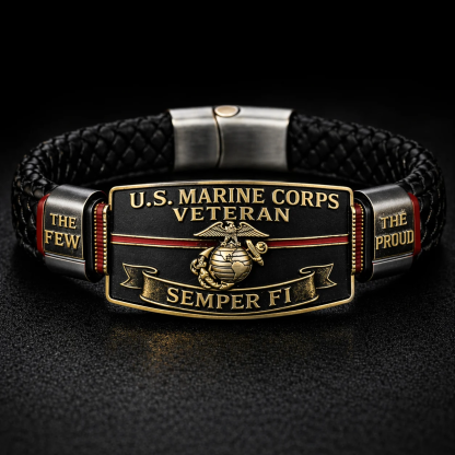 U.S. Marine Corps “Semper Fi” Bracelet, 🔥Buy 2 FREE SHIPPING!