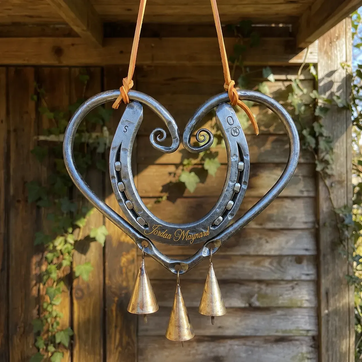 ❤The Horseshoe Heart Wind Chime ❤🐎 (Handmade by Jordan Maynard®)