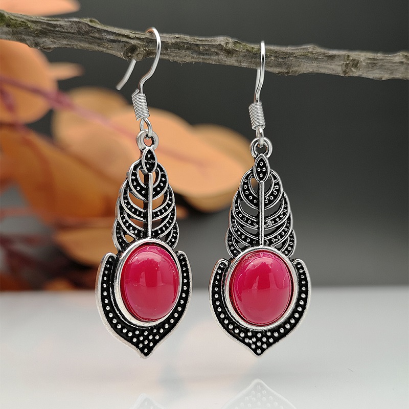 Bohemian Vintage Turquoise Earrings