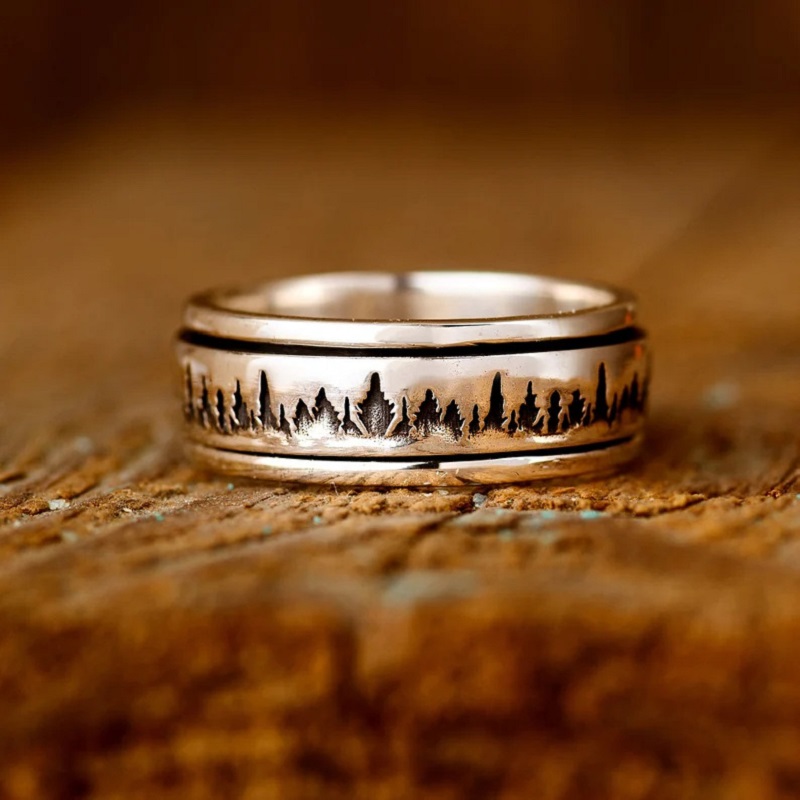 Jungle Memory Silver Ring