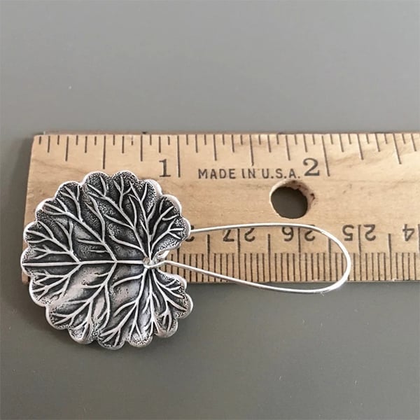925 Leaf Earrings