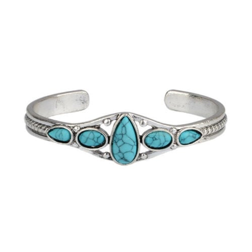 925 Turquoise Inlay Bracelet