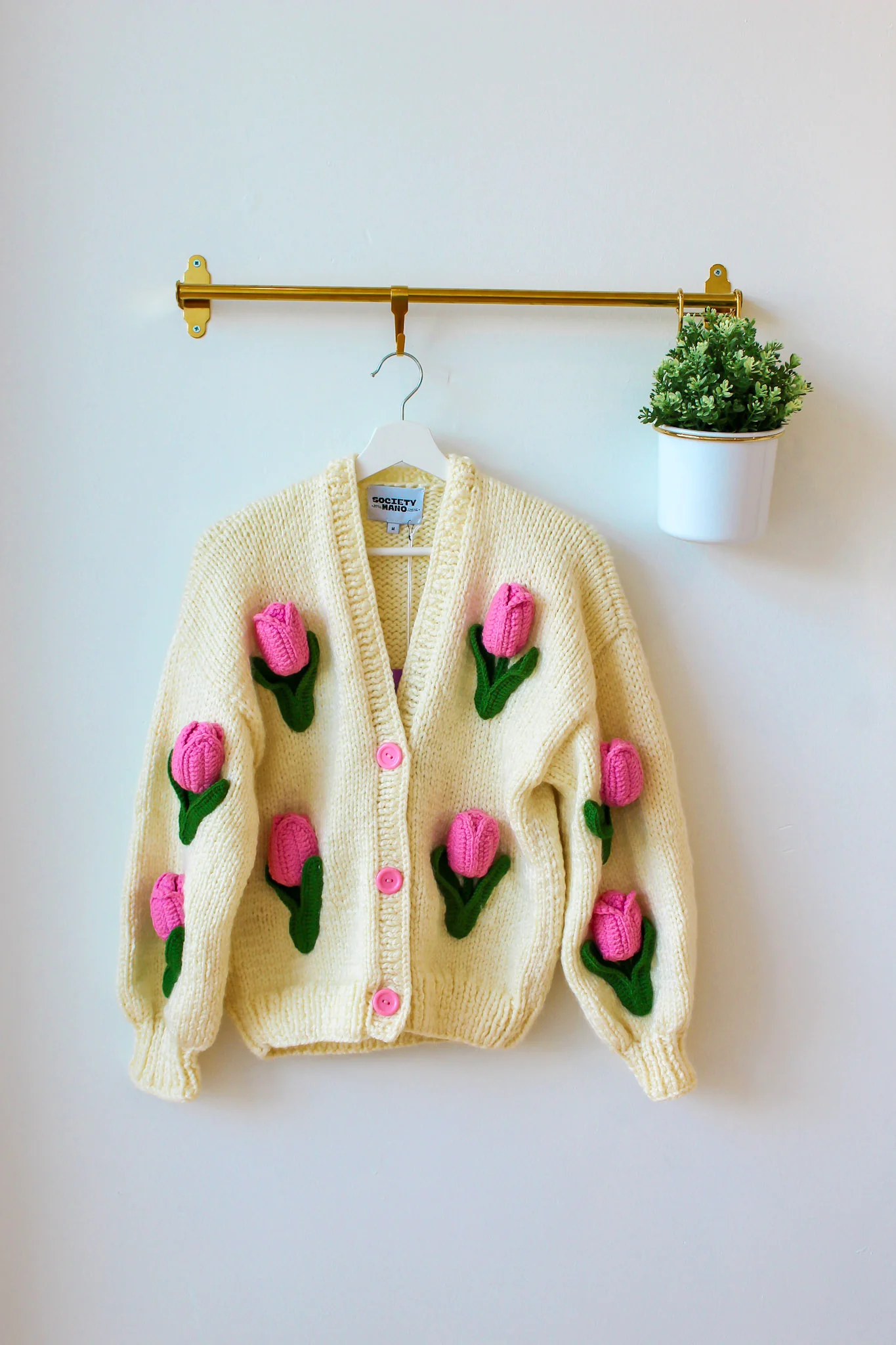 Handmade Tulip Cardigan