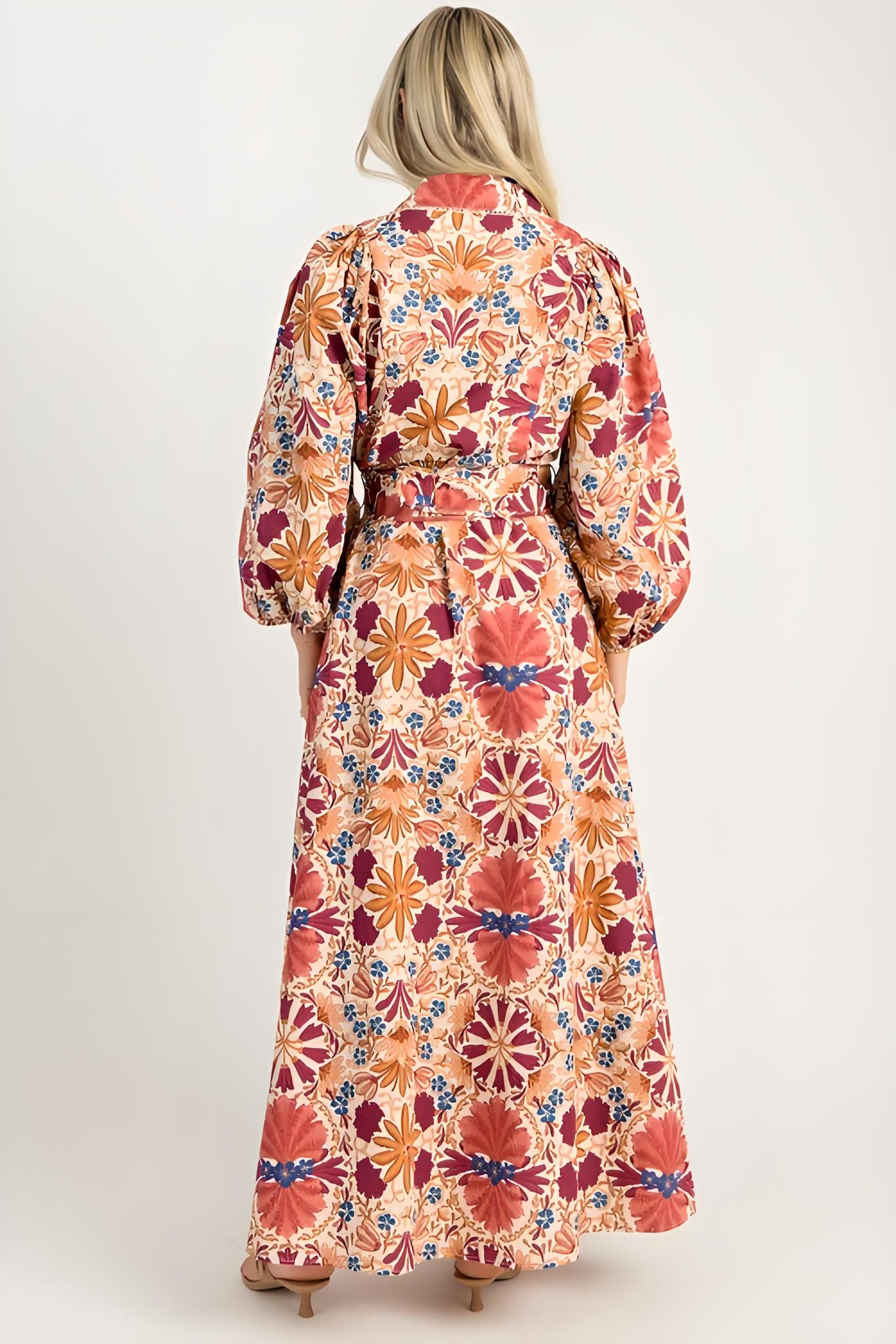 Floral Harvest Maxi Dress