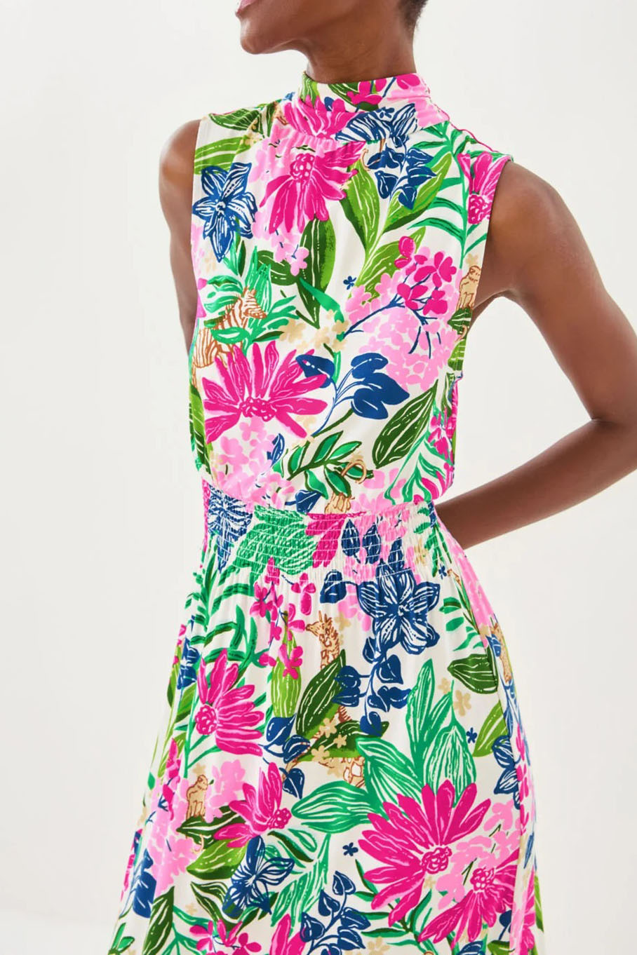 Floral Print Maxi Dress