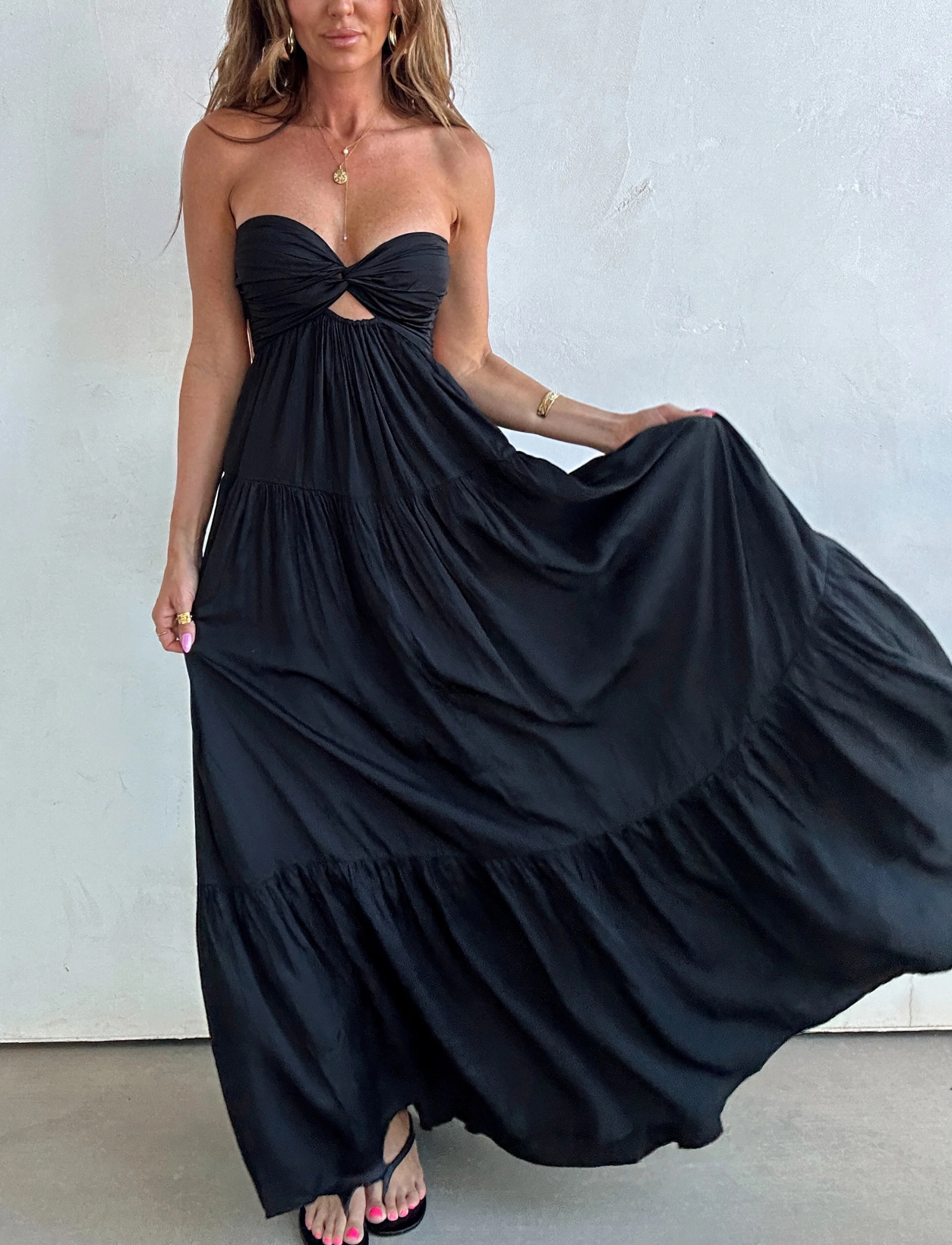 Holiday in Black Dress