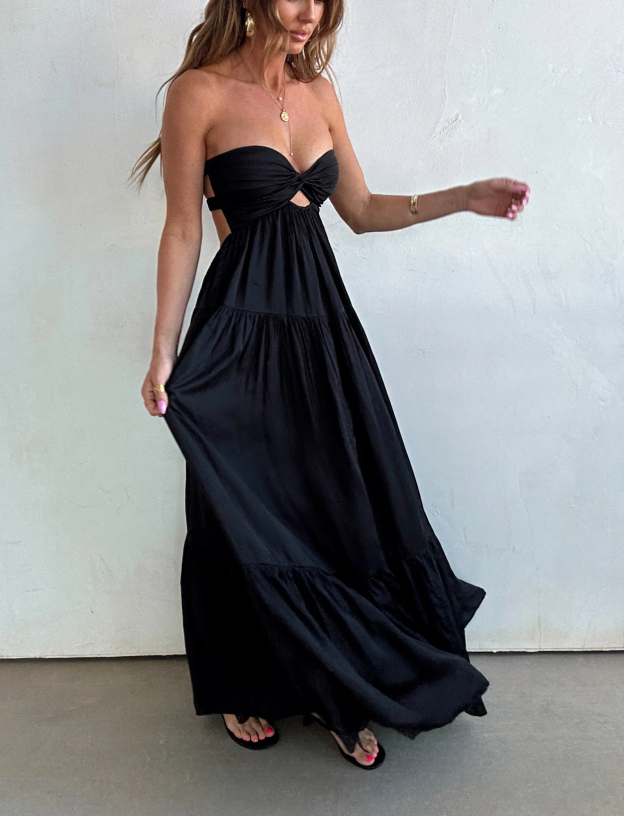 Holiday in Black Dress