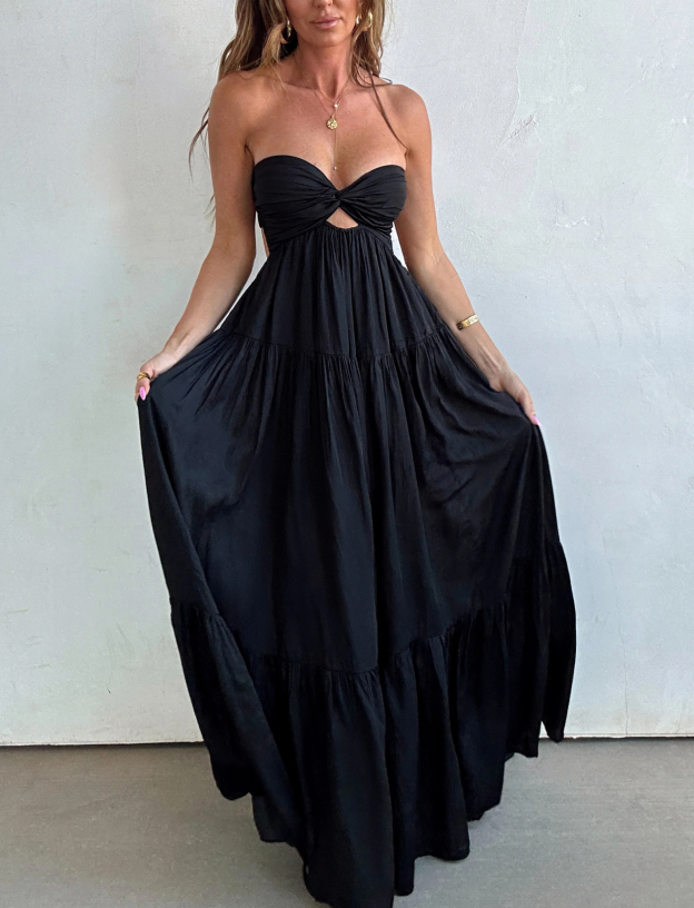 Holiday in Black Dress