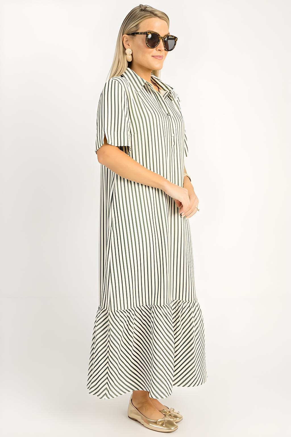 Presley Stripe Maxi Dress