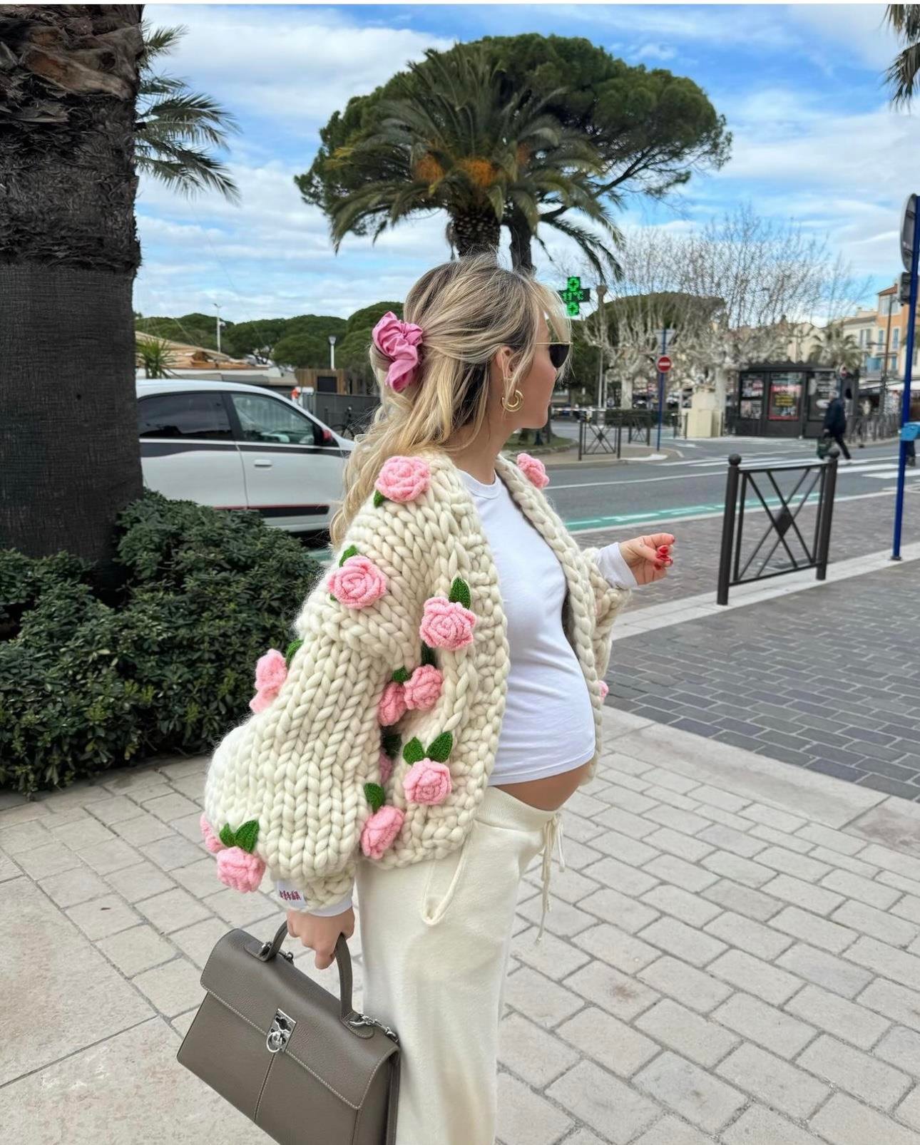 Big Pink Roses Jacket