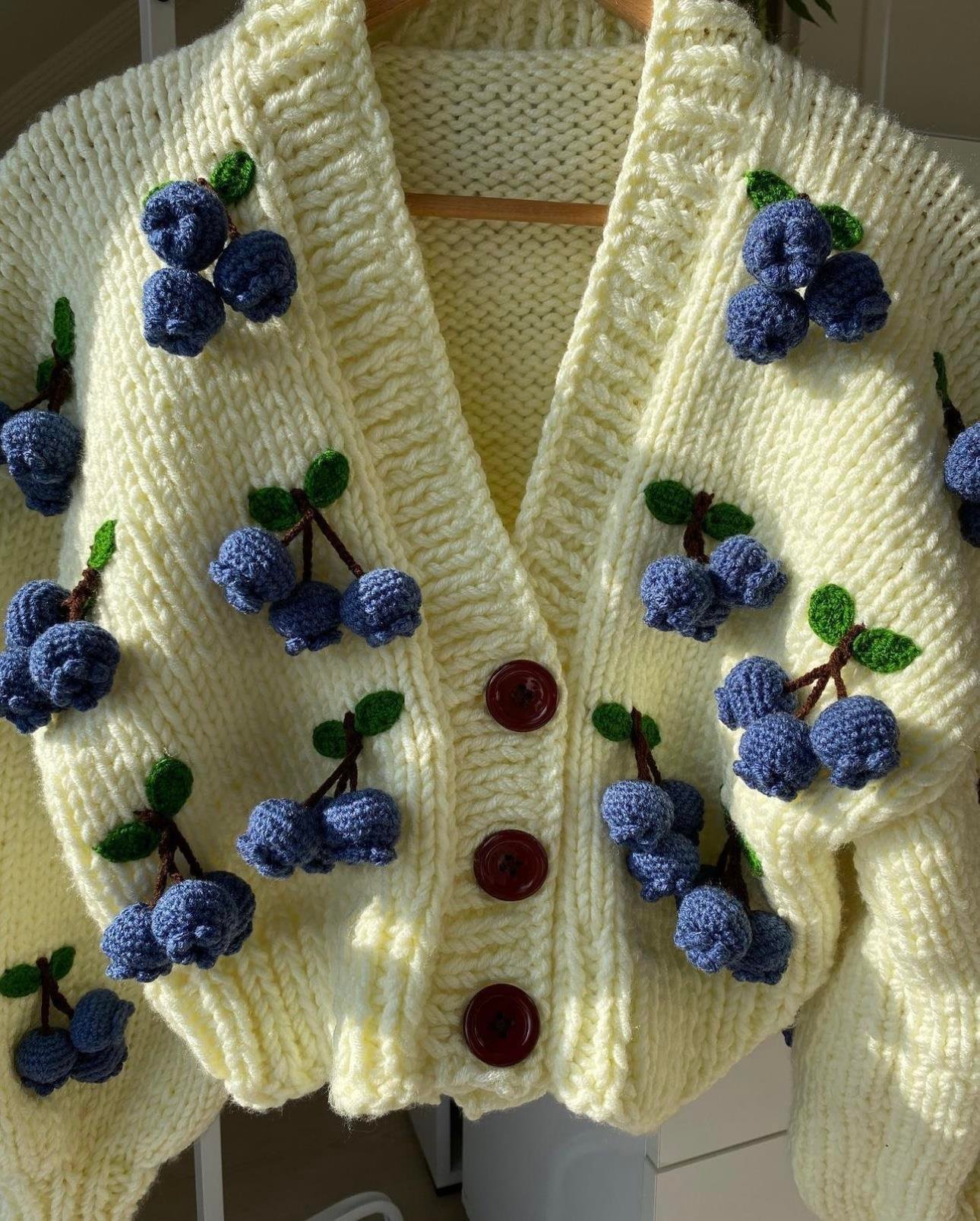 BlueBerry Cardigan