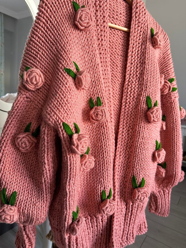 Peach Fuzz Cardigan