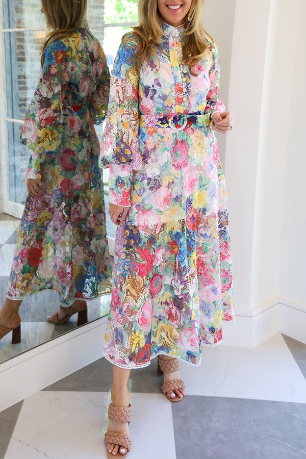 Casual Floral Maxi Dress