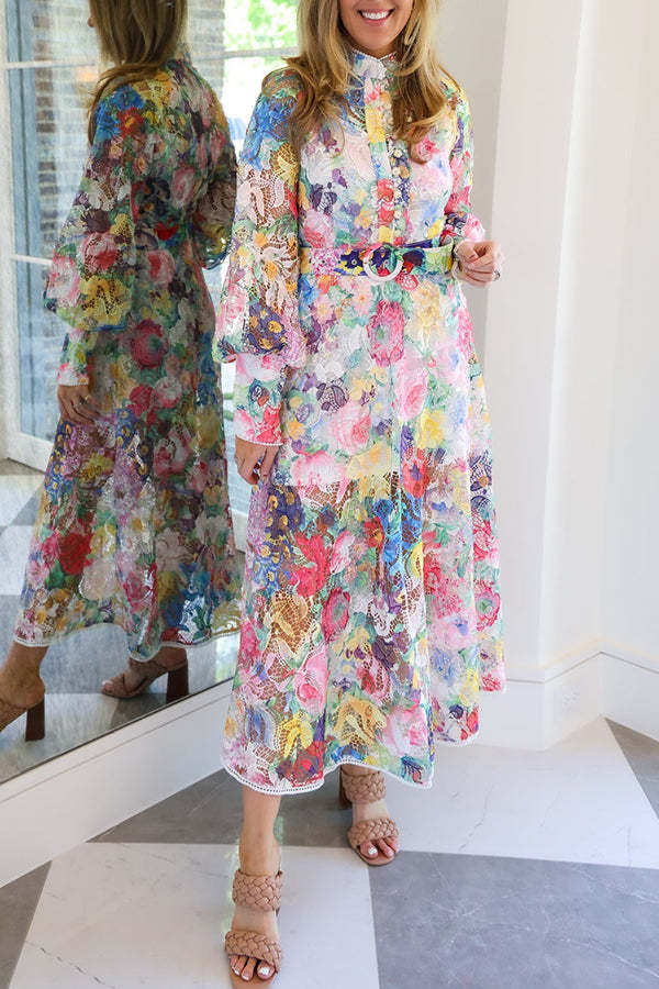 Casual Floral Maxi Dress