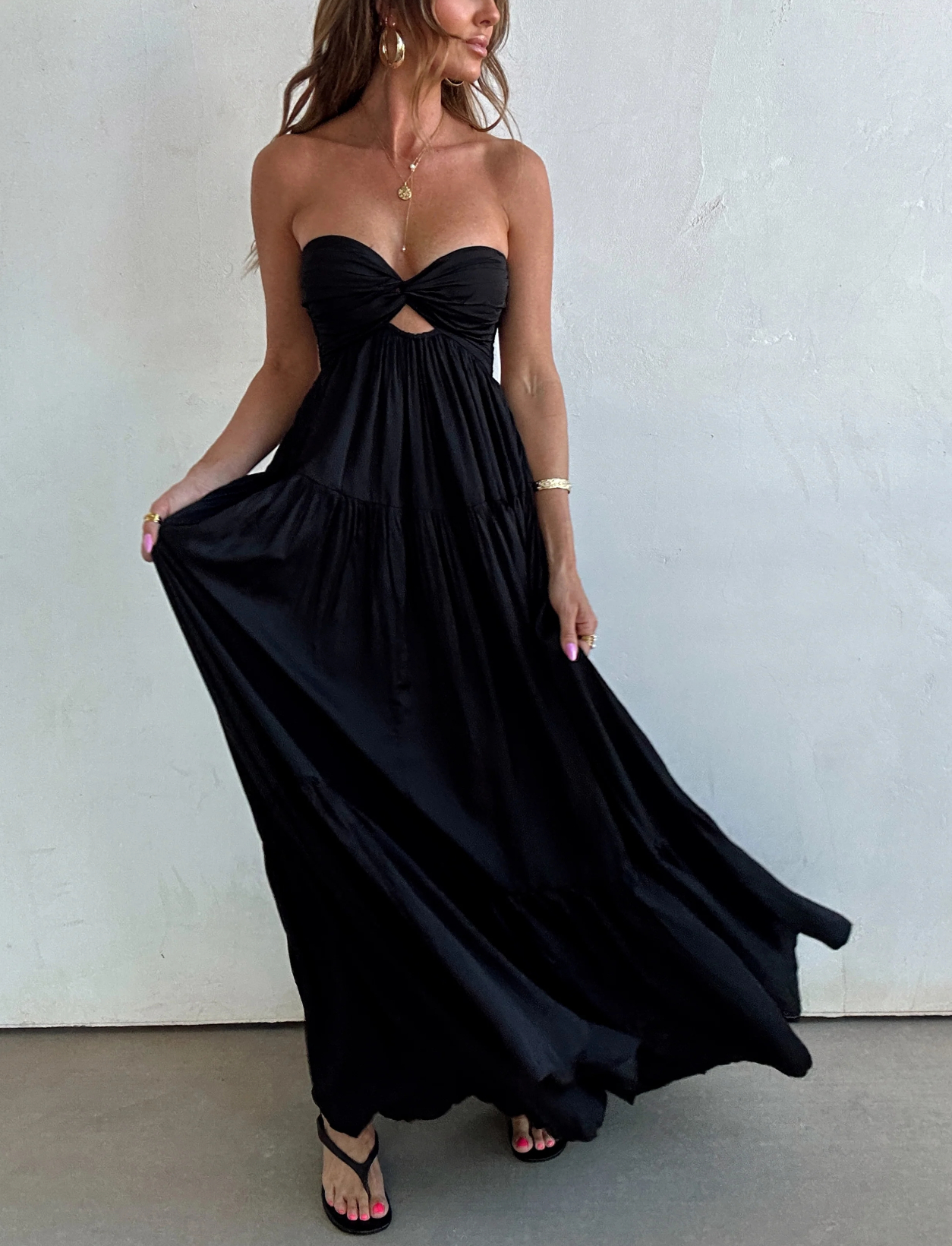 Holiday in Black Dress