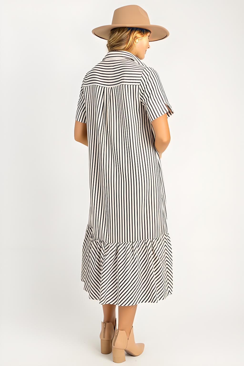 Presley Stripe Maxi Dress