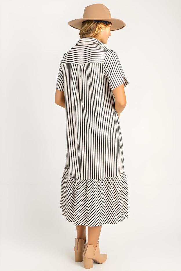 Presley Stripe Maxi Dress