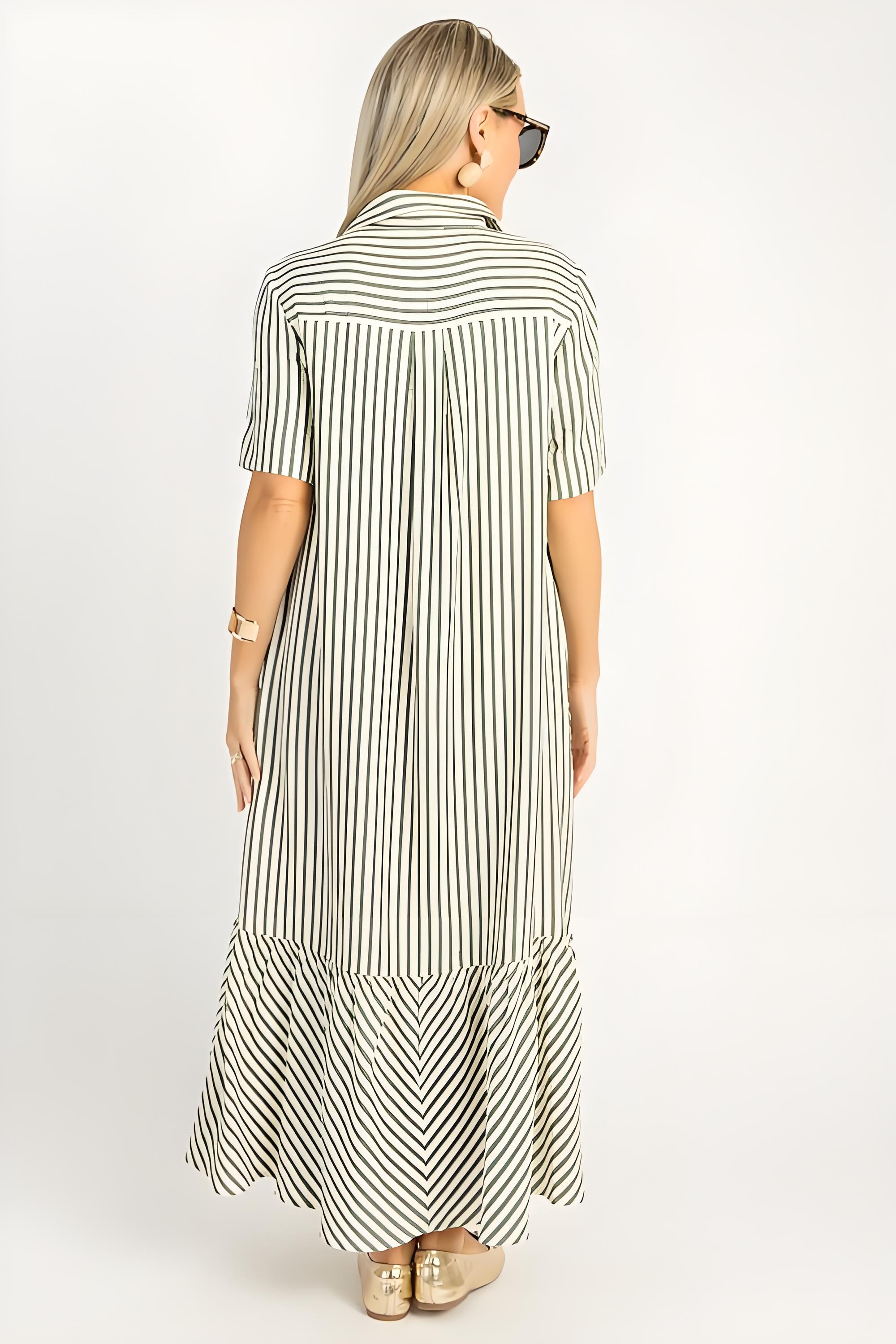 Presley Stripe Maxi Dress
