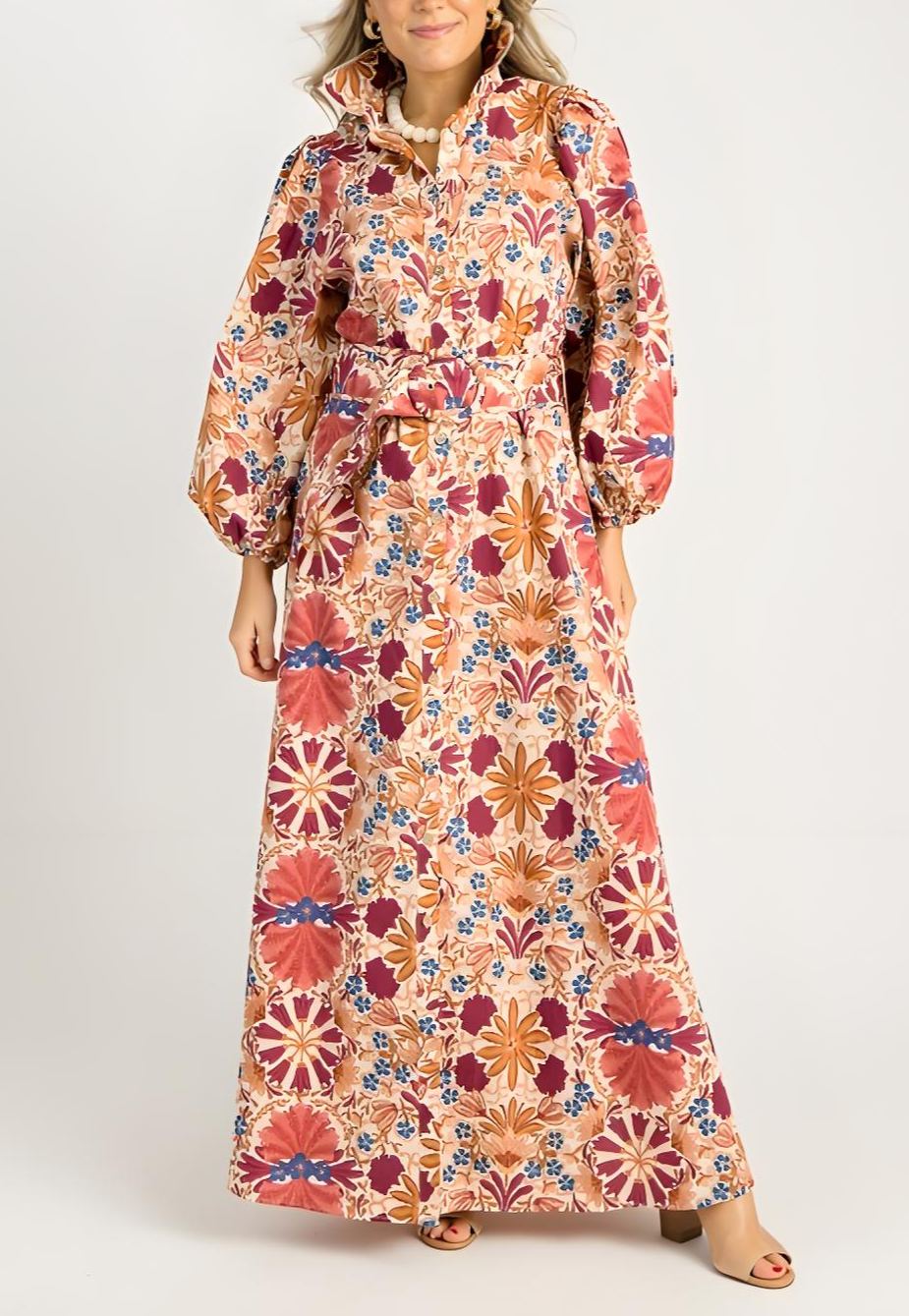 Floral Harvest Maxi Dress