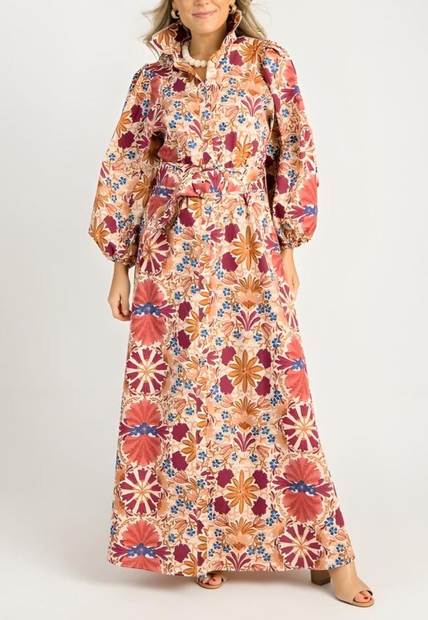 Floral Harvest Maxi Dress