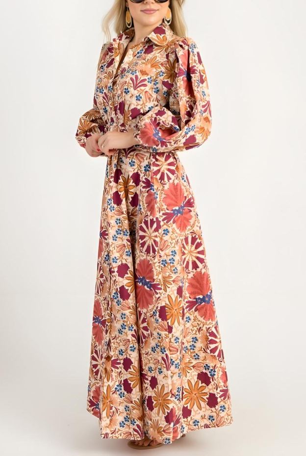 Floral Harvest Maxi Dress