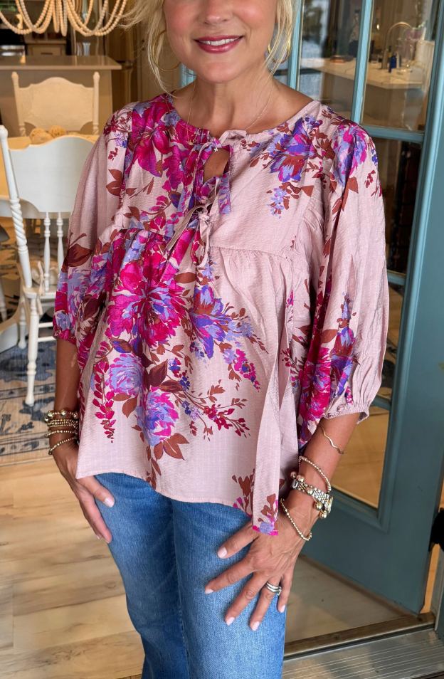 Romy Floral Top