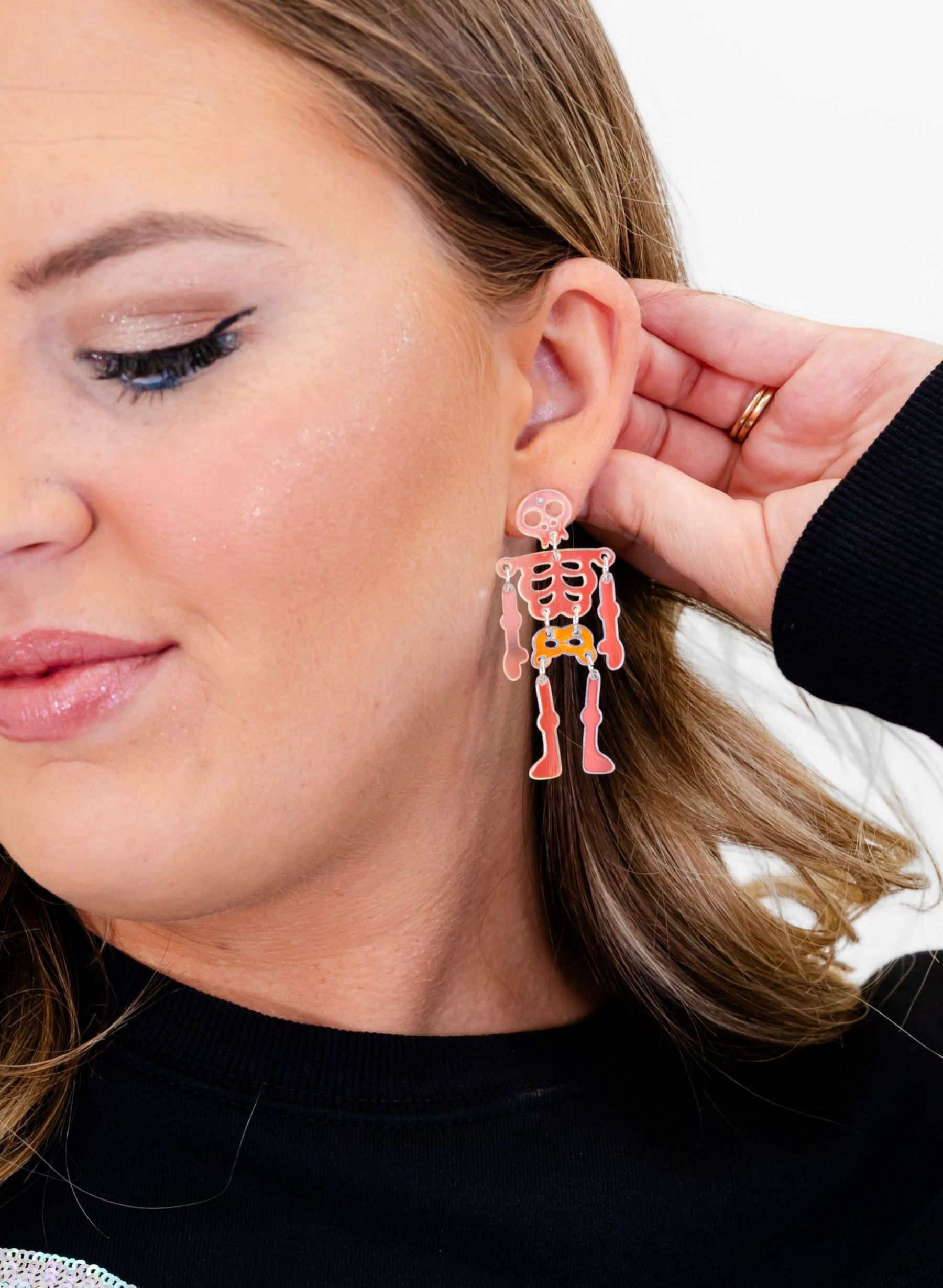 Dancing Bones Earrings