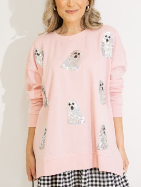 Ghost Sparkle Sweatshirt
