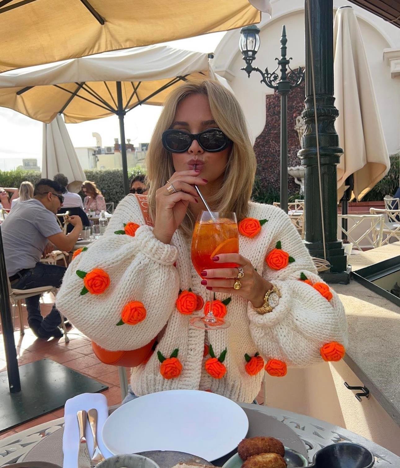 Passion Roses Cardigan