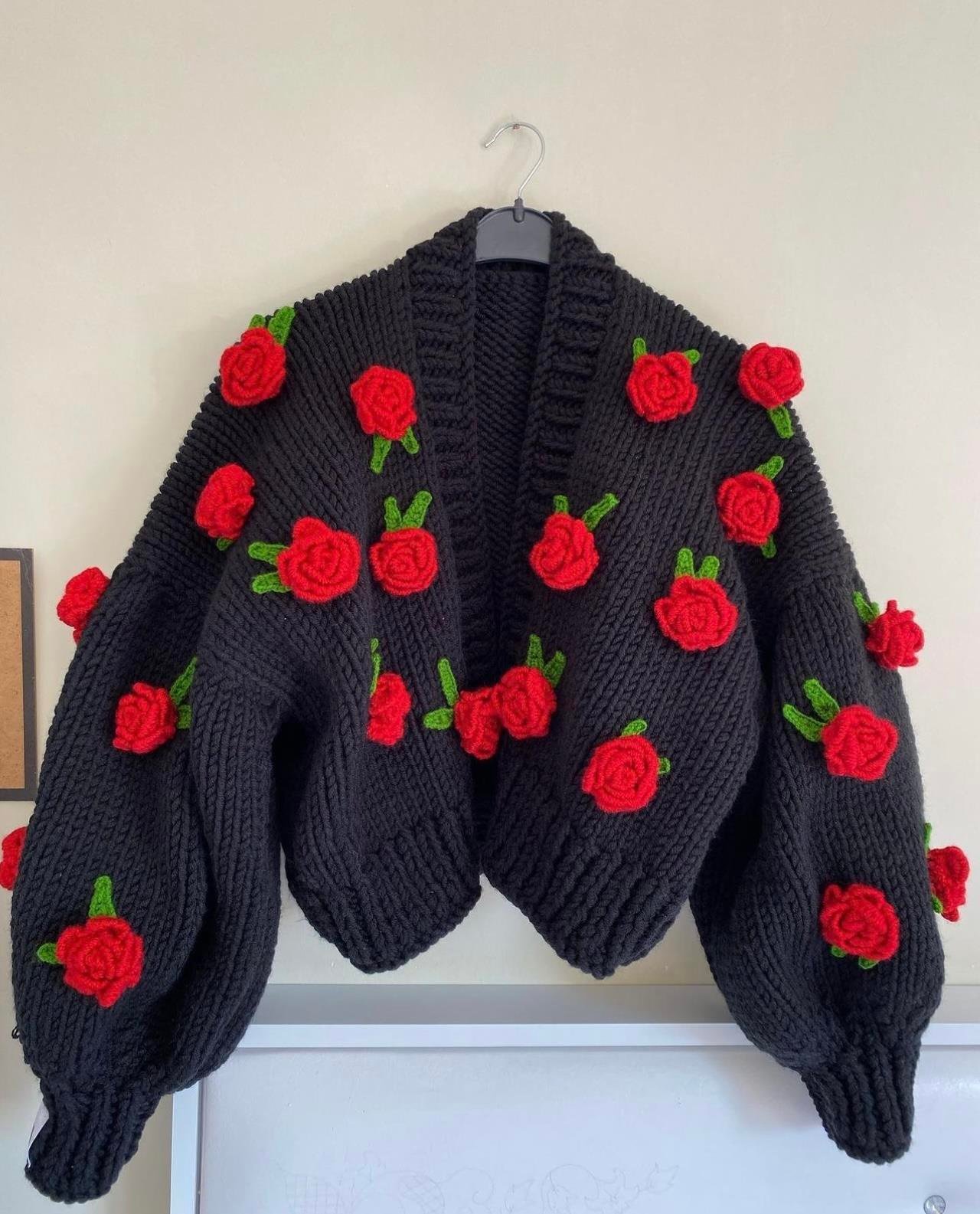 Romantic Roses Cardigan
