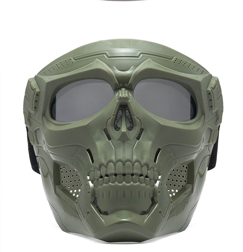 🔥😎 Rémisztő Koponya Maszk