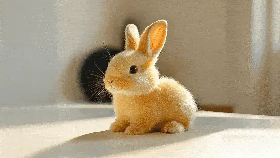 🐇Bambi - A valósághű nyuszi játékom