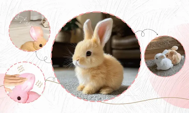 🐇Bambi - A valósághű nyuszi játékom