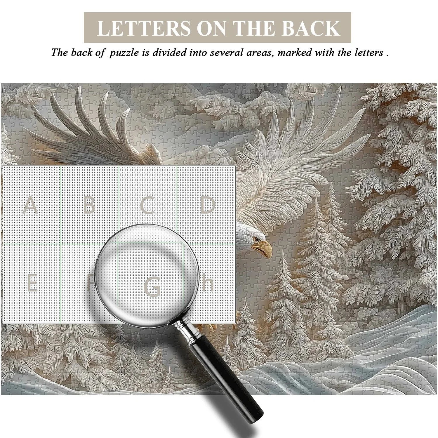 Faragott Sas Puzzl 1000 darabos