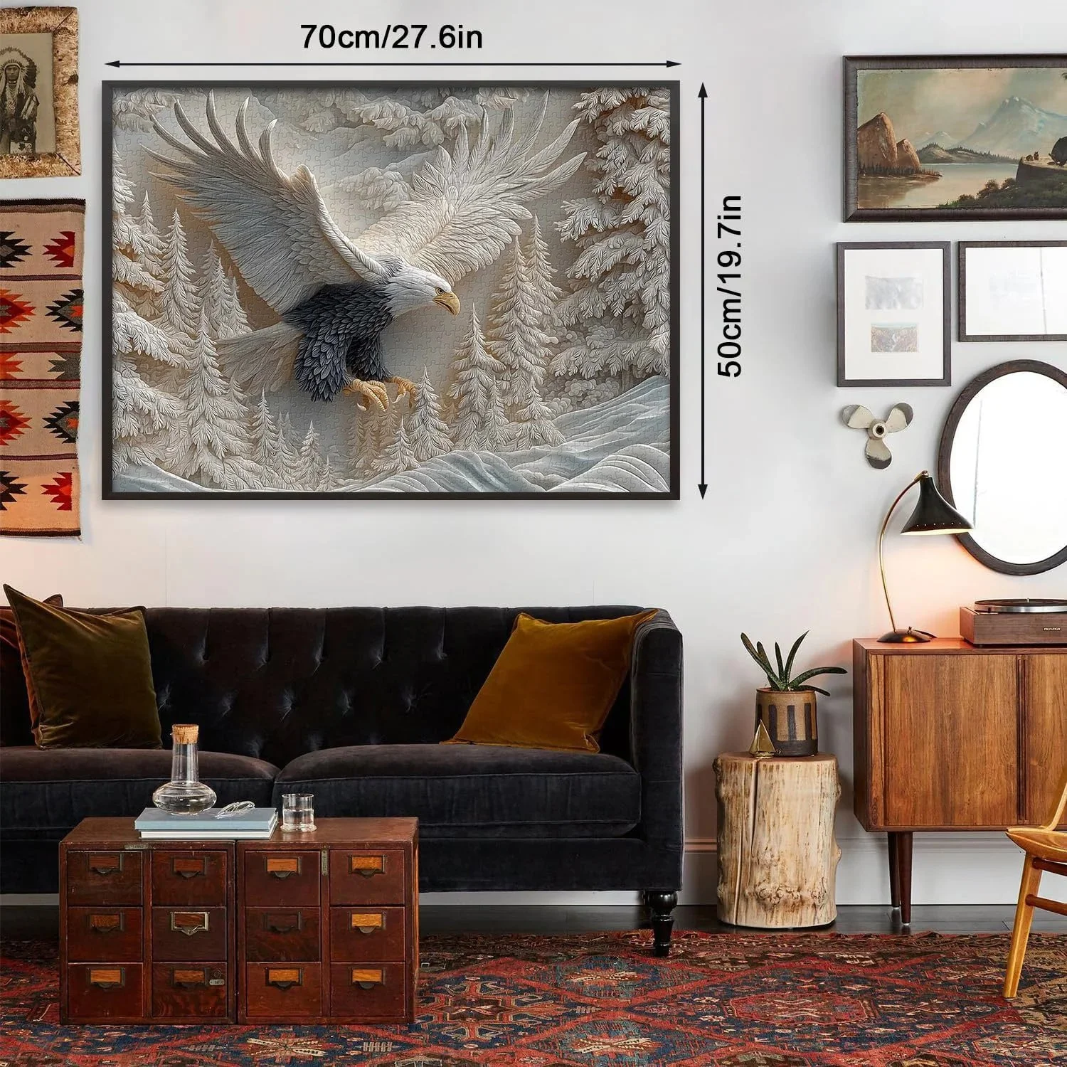 Faragott Sas Puzzl 1000 darabos