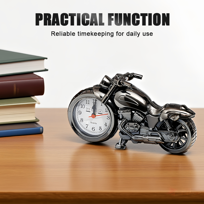 Ünnepi Akció🏍️⏰ Kreatív motoros ébresztőóra🎁