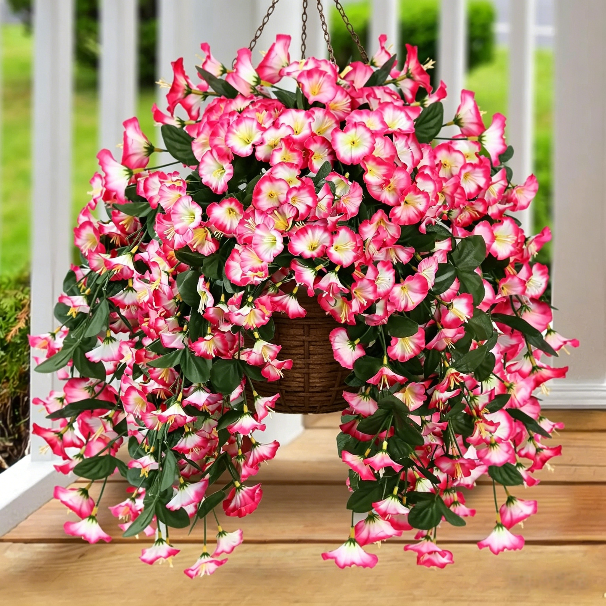 🔥$8.99 On Sale Only Today🔥Artificial Faux Hanging Flowers Plants