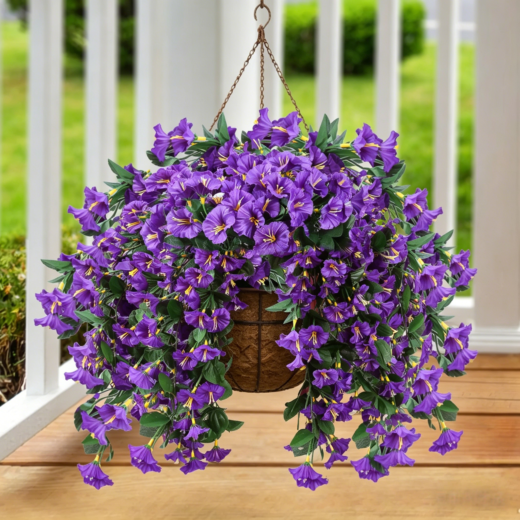 🔥$8.99 On Sale Only Today🔥Artificial Faux Hanging Flowers Plants