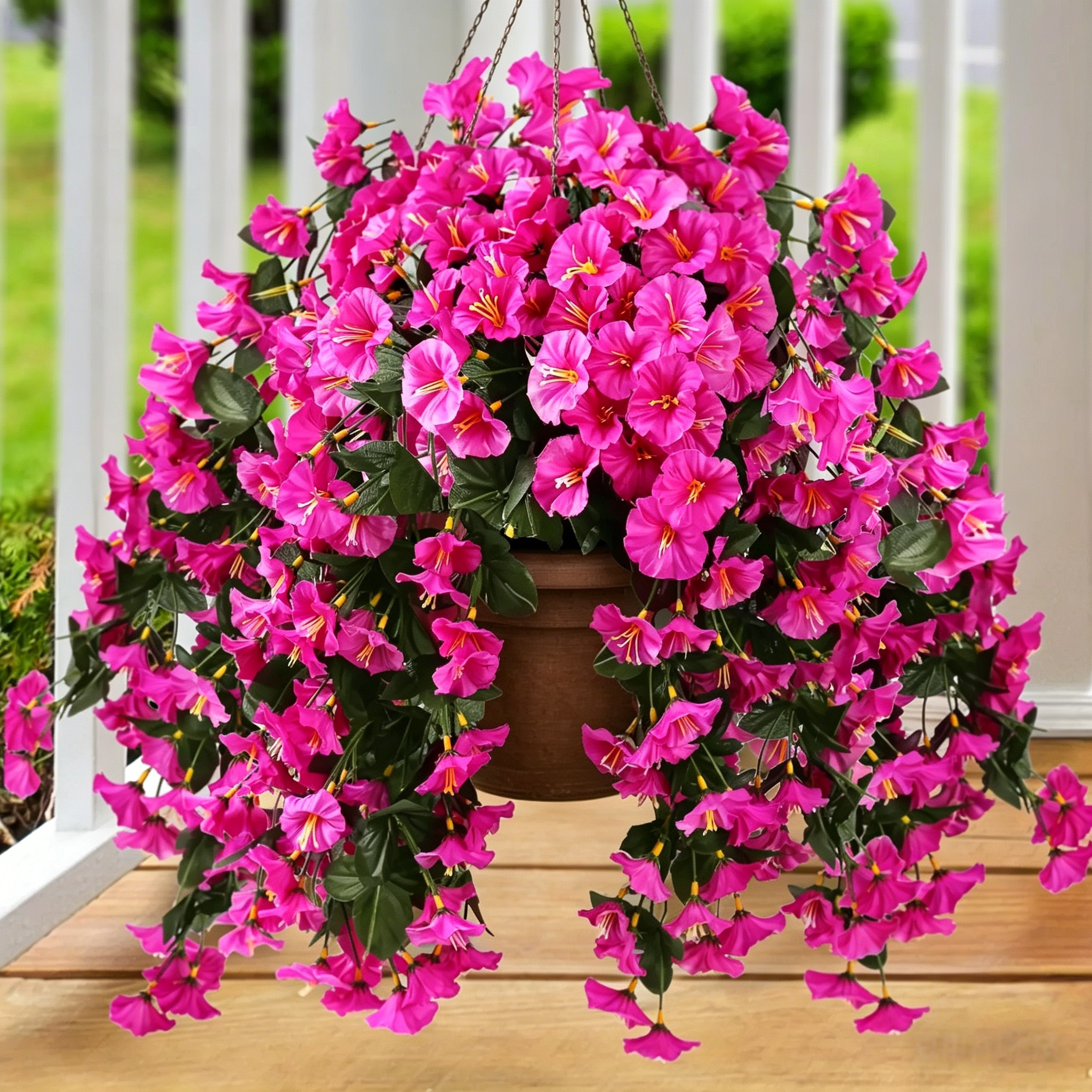 🔥$8.99 On Sale Only Today🔥Artificial Faux Hanging Flowers Plants