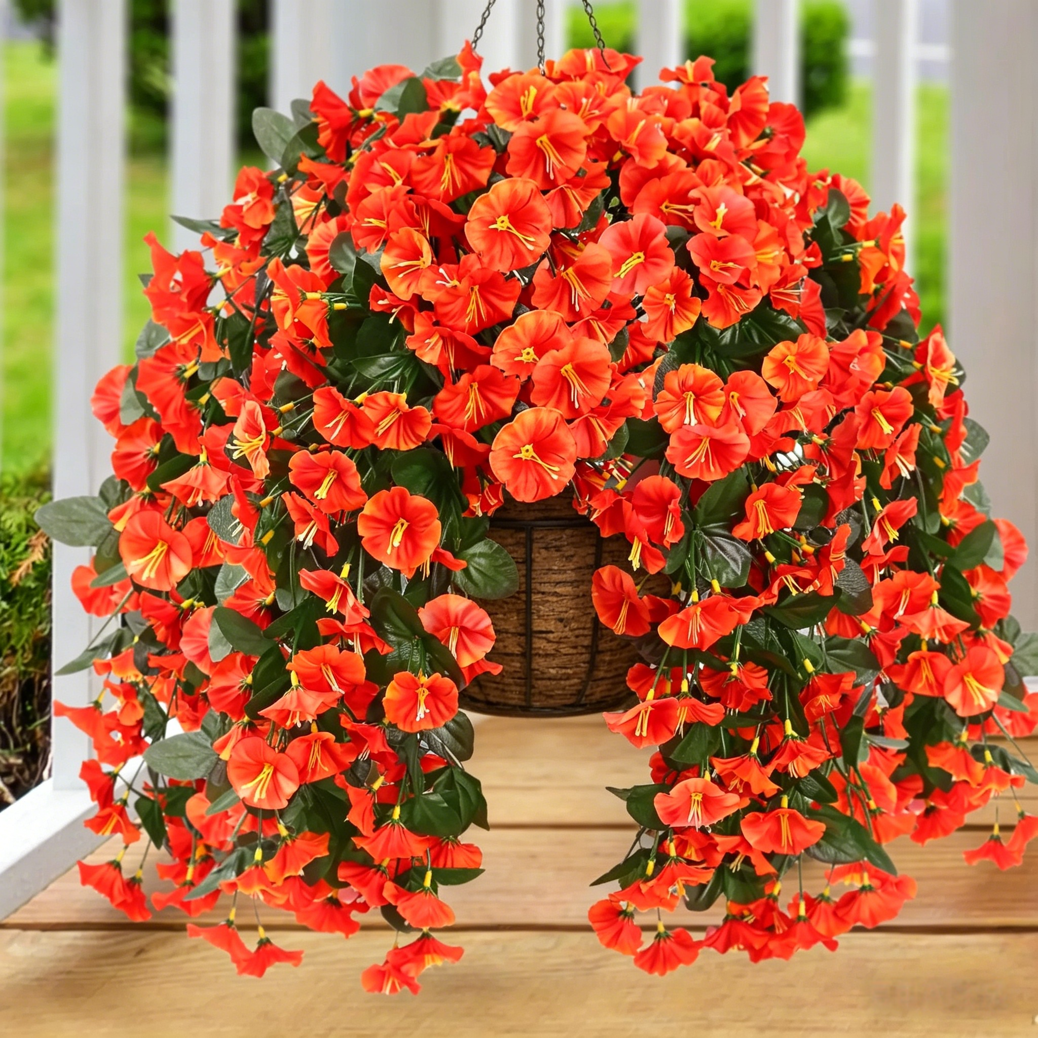🔥$8.99 On Sale Only Today🔥Artificial Faux Hanging Flowers Plants