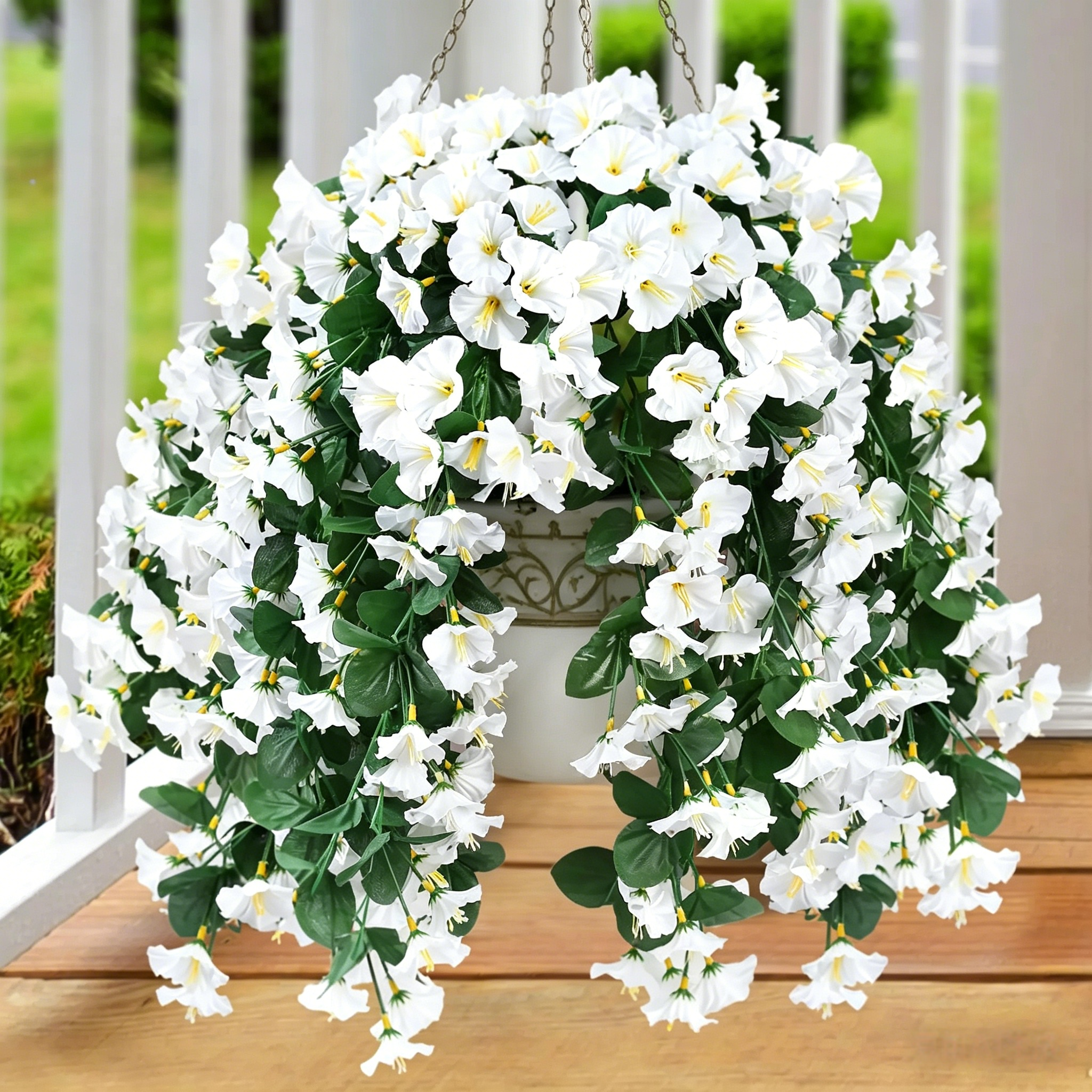 🔥$8.99 On Sale Only Today🔥Artificial Faux Hanging Flowers Plants