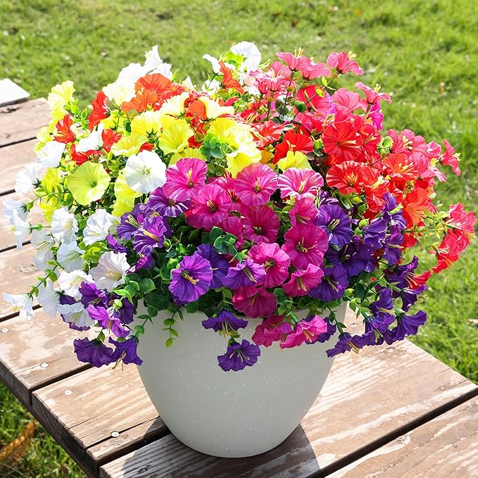 2025 Super Value Set(50% OFF) - Everlasting Morning Glory Faux Flowers🌸🌿
