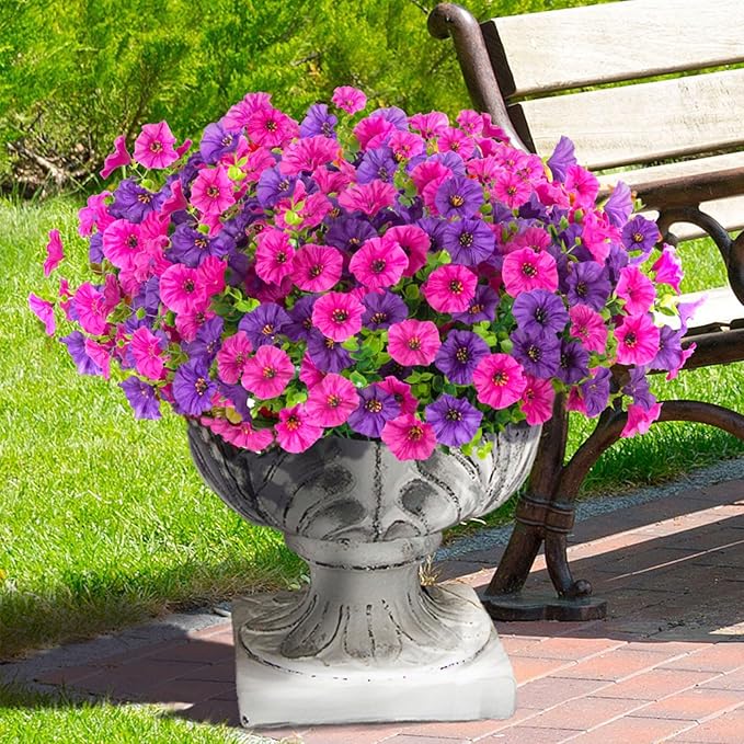 2025 Super Value Set(50% OFF) - Everlasting Morning Glory Faux Flowers🌸🌿