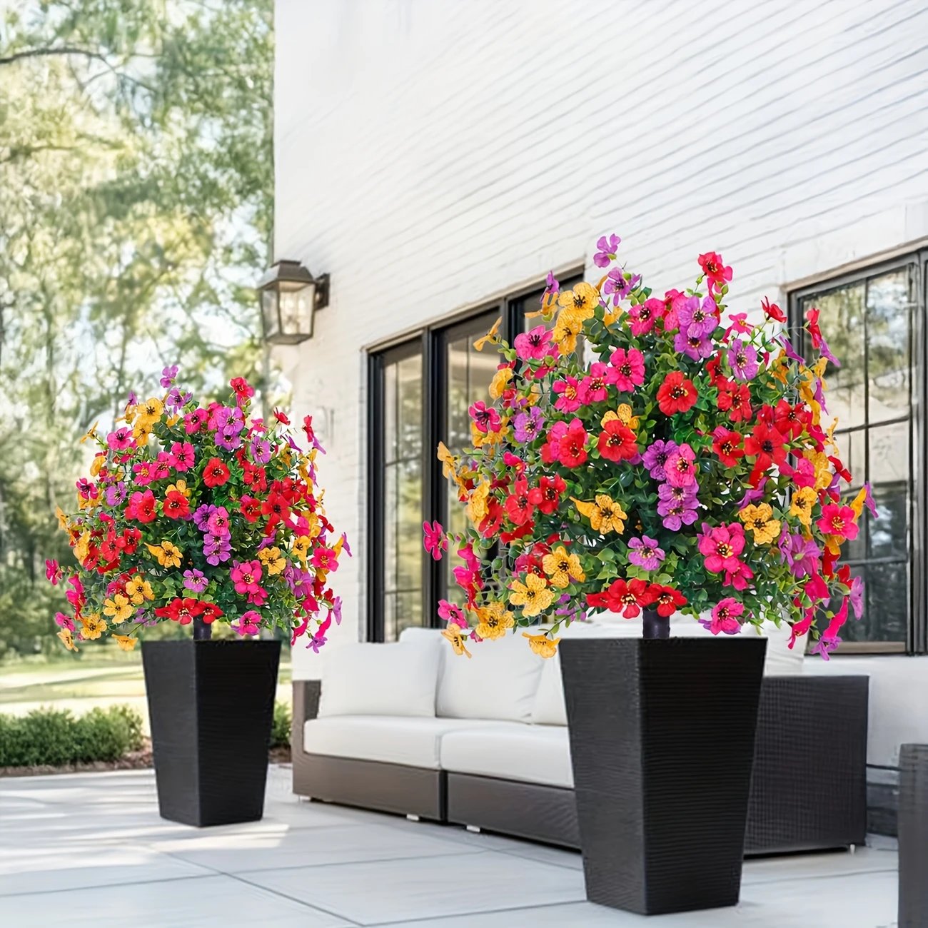 🔥 Outdoor/Indoor UV Resistant & Waterproof Artificial Flower Decor ✅