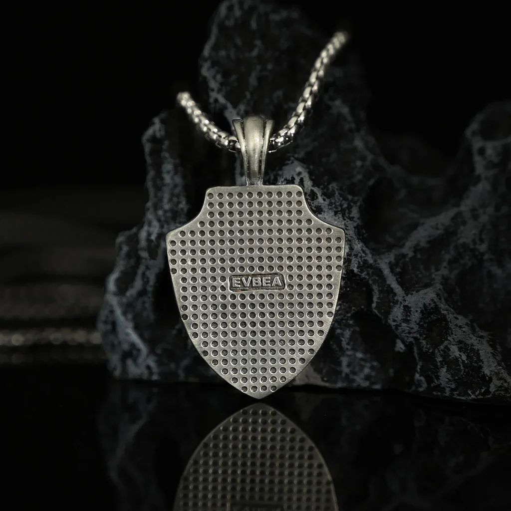 PURE TIN ST Michael's Archangel Necklace. Paratrooper Police Military Paramedic Grocers Mariners and military personnel Patron Saint Amulet