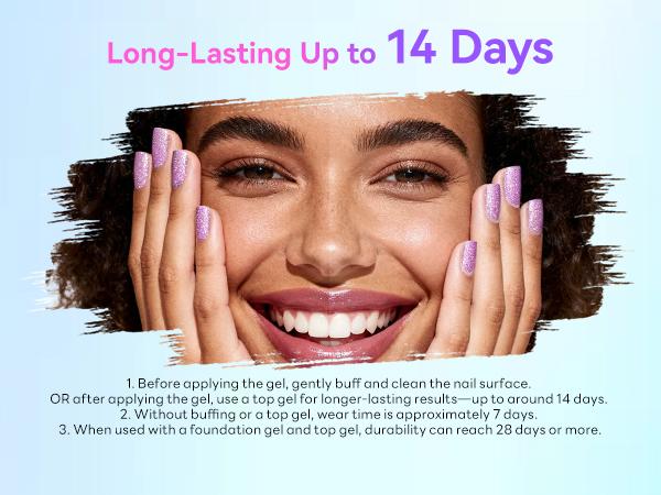 SAVILAND 5-in-1 Gel Nail Polish Pen, Aurora Effect Gel Nail Pen with Base Color Top Coat in One, Easy Apply UV/LED Curing Nail Polish Pen, Travel-Friendly No-Mess Manicure for DIY Nail Art