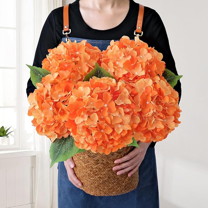 🔥 $9.98 On Sale Only Today 💐Outdoor Artificial Hydrangea Flowers