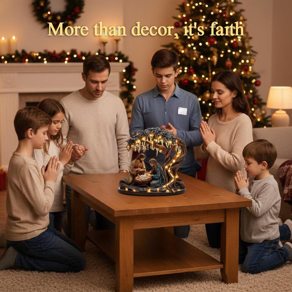 Buy 2 Get 5% OFF& Free Shipping🎄🎁Christmas Nativity Scene Decorative Figurine