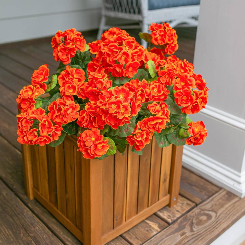 🔥Last Day 49% OFF🌼Artificial Geranium Flowers - UV resistant, Waterproof, Windproof